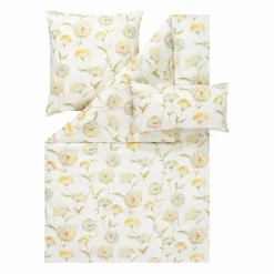 Estella Mako-Satin-Bettwäsche gelb^ Satin