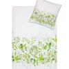 Estella Mako-Satin-Bettwäsche grün^ Satin