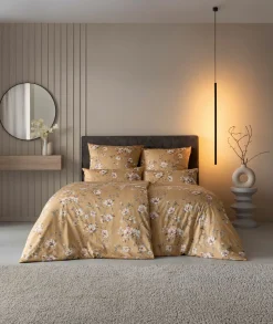 Estella Mako-Satin-Bettwäsche gelb^ Satin