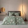 Estella Mako-Satin-Bettwäsche grün^ Satin