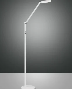 Stehleuchten>Fabas Luce LED-Steh/Leseleuchte 1flg weiß