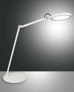 Tischleuchten>Fabas Luce LED-Tischleuchte 1flg weiß