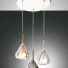 Pendelleuchten>Fabas Luce Pendelleuchte 3flg weiß