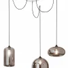 Pendelleuchten>Fabas Luce Pendelleuchte 3flg weiß