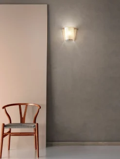 Fabas Luce Wandleuchte 1flg weiß^ Wandleuchten