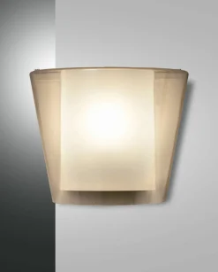 Fabas Luce Wandleuchte 1flg weiß^ Wandleuchten