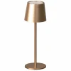FH Lighting LED-Akku-Tischleuchte 1flg braun^ Tischleuchten