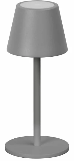 Tischleuchten>FH Lighting LED-Akku-Tischleuchte 1flg grau