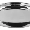 Fink Tablett 31,5cm silberfarben^ Dekoration