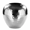 Dekoration>Fink Vase 25cm silberfarben