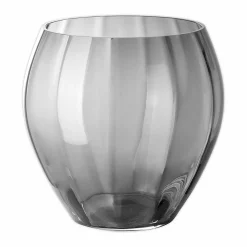 Fink Vase/Windlicht 26 cm grau^ Dekoration