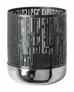 Fink Windlicht 15,5cm schwarz^ Dekoration