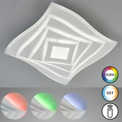 Fischer & Honsel LED-Deckenleuchte 2flg weiß^ Deckenleuchten