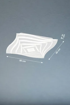 Fischer & Honsel LED-Deckenleuchte 2flg weiß^ Deckenleuchten