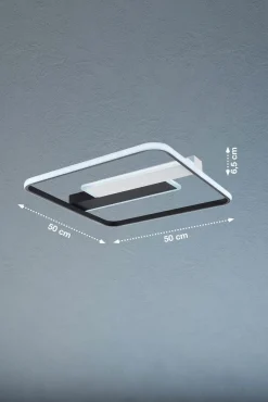 Deckenleuchten>Fischer & Honsel LED-Deckenleuchte 1flg weiß