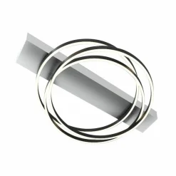 Fischer & Honsel LED-Deckenleuchte 1flg silberfarben^ Deckenleuchten