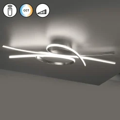 Fischer & Honsel LED-Deckenleuchte 1flg silberfarben^ Deckenleuchten