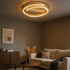 Fischer & Honsel LED-Deckenleuchte 1flg braun^ Deckenleuchten|Pendelleuchten