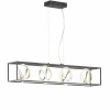 Fischer & Honsel LED-Pendelleuchte 4flg schwarz^ Pendelleuchten
