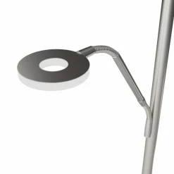 Fischer & Honsel LED-Stehleuchte 2flg silberfarben^ Stehleuchten