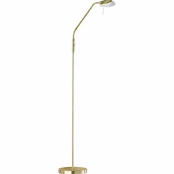 Fischer & Honsel LED-Stehleuchte 1flg goldfarben^ Stehleuchten