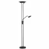 Fischer & Honsel LED-Stehleuchte 2flg schwarz^ Stehleuchten