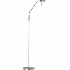 Stehleuchten>Fischer & Honsel LED-Stehleuchte 1flg silberfarben