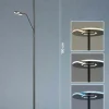 Fischer & Honsel LED-Stehleuchte 2flg schwarz^ Stehleuchten