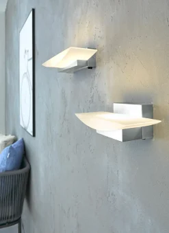 Fischer & Honsel LED-Wandleuchte 1flg silberfarben^ Wandleuchten
