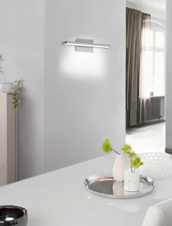 Wandleuchten>Fischer & Honsel LED-Wandleuchte 1flg silberfarben