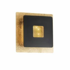 Wandleuchten>Fischer & Honsel LED-Wandleuchte 1flg goldfarben