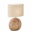 Tischleuchten|Schreibtischlampen>Fischer & Honsel Tischleuchte 1flg braun