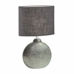 Fischer & Honsel Tischleuchte 1flg silberfarben^ Tischleuchten