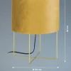 Tischleuchten>Fischer & Honsel Tischleuchte 1flg gelb