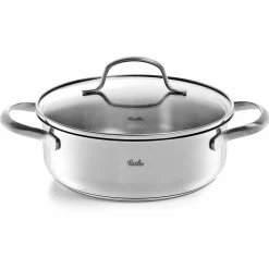Töpfe>Fissler Bratentopf 16cm silberfarben