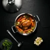 Fissler Bratentopf 20cm silberfarben^ Töpfe