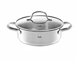 Töpfe>Fissler Bratentopf 20cm silberfarben