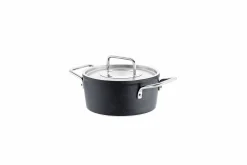 Töpfe>Fissler Kochtopf 18cm grau