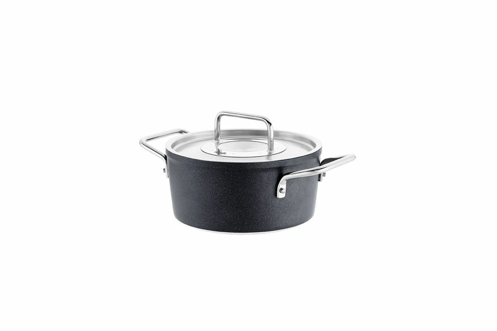 Töpfe>Fissler Kochtopf 18cm grau