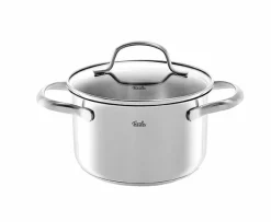 Töpfe>Fissler Kochtopf 16cm silberfarben