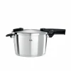 Schnellkochtöpfe>Fissler Schnellkochtopf 8,0l silberfarben