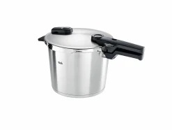 Fissler Schnellkochtopf 6,0l silberfarben^ Schnellkochtöpfe