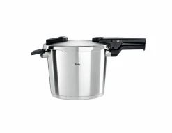 Fissler Schnellkochtopf 6,0l silberfarben^ Schnellkochtöpfe