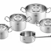 Topfsets>Fissler Topfset 5tlg silberfarben