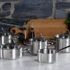 Topfsets>Fissler Topfset 5tlg silberfarben