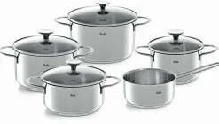 Fissler Topfset 5tlg silberfarben^ Topfsets