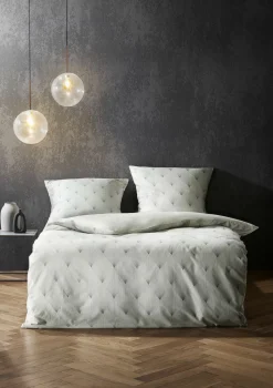Satin>Fleuresse Satin-Bettwäsche beige