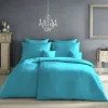 Fleuresse Uni-Satin-Bettwäsche grün^ Satin