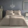 Fleuresse Uni-Satin-Bettwäsche grau^ Satin