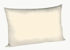 Kopfkissenbezüge|Satin>Fleuresse Uni-Satin-Kissenbezug beige